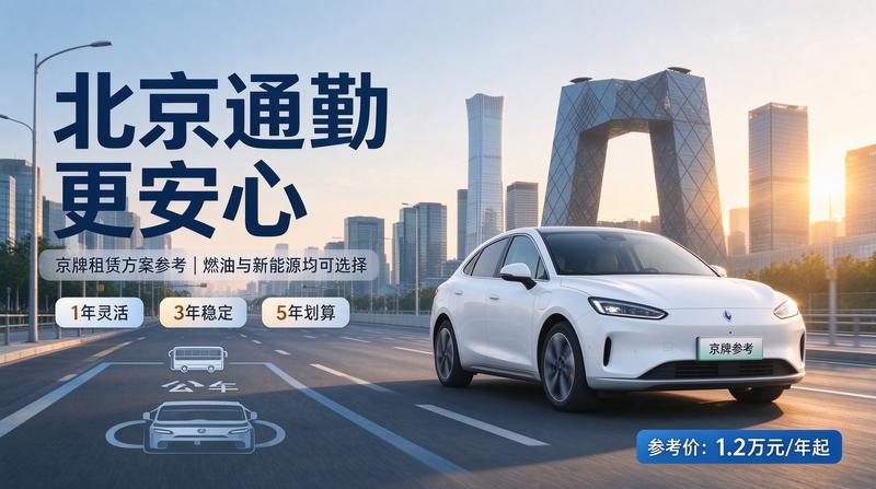 北京闲置京牌出租业务场景展示